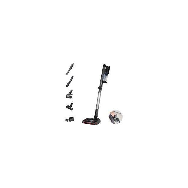 Shark IZ420UKT Stratos Cordless Stick Vacuum Cleaner - 120 Minutes Run Time - Silver