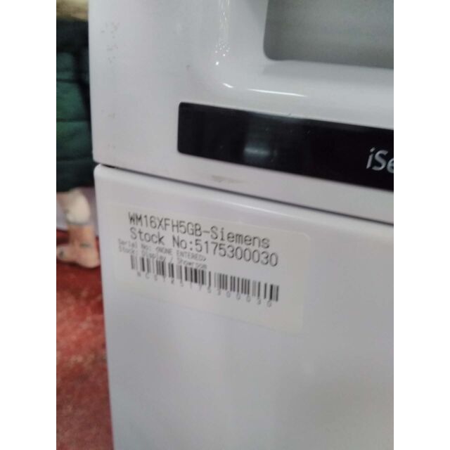 Siemens WM16XFH5GB/MG 10Kg 1600Spin Washing Machine