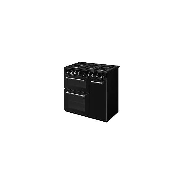 Smeg Uk CX93GMBL 90Cm Dual Fuel Range Cooker