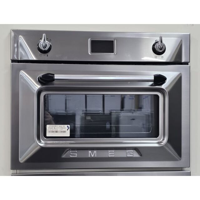 Smeg SF4920MCX Smeg Victoria Traditional Compact Combination Microwave Oven