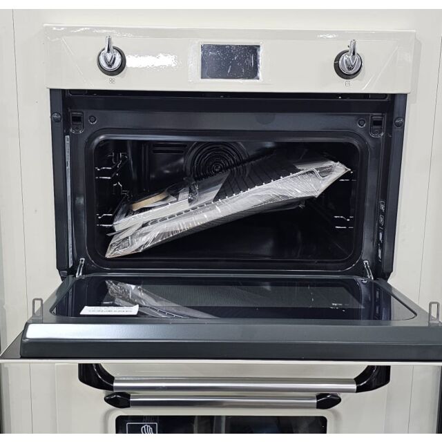 Smeg Uk SO4902M1P//NEW Compact Microwave Oven Combi