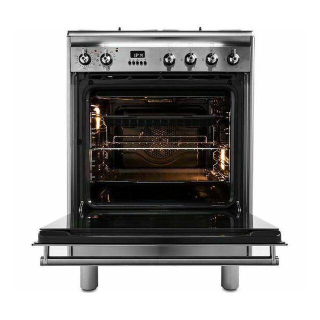 Smeg Uk SUK61PX8 60cm Dual Fuel Cooker