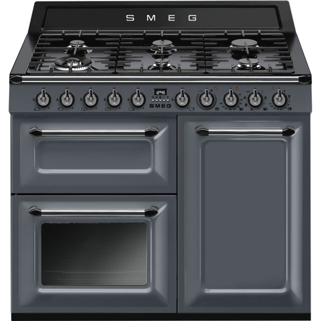 Smeg Uk TR103GR 100Cm Victoria Dual Fuel Range Cooker
