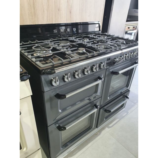 Smeg Uk TR4110GR Smeg Victoria 110Cm Range Cooker Dual Fuel
