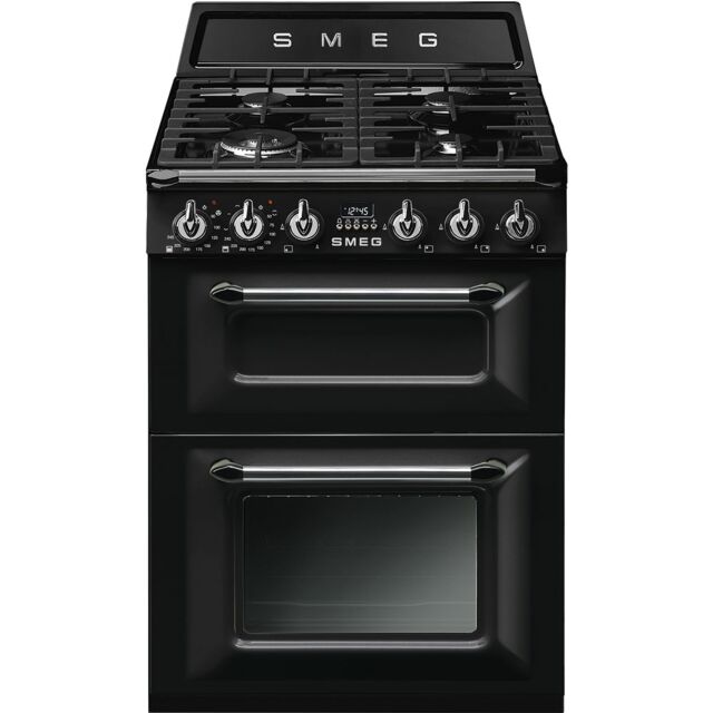Smeg TR62BL 60cm Victoria Dual Fuel Cooker