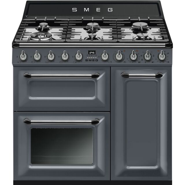 Smeg Uk TR93GR 90Cm Victoria Dual Fuel Range Cooker