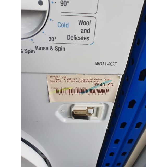 Smeg Uk WDI14C7 Integrated Washer Dryer