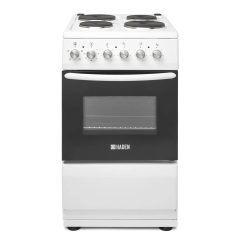 Haden HE51SW 50cm Single Oven Electric Cooker - White