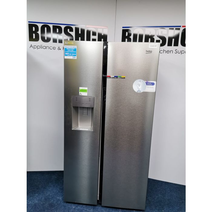Beko ASGN542X American Style Fridge Freezer
